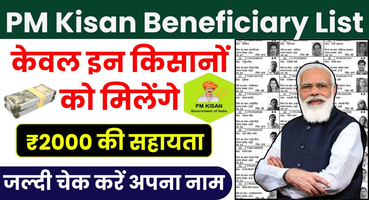 PM Kisan Beneficiary List